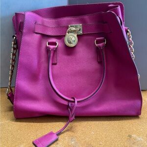 Michael Kors Leather Satchel